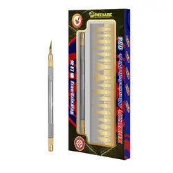 قیمت و خرید ست تیغ و کاتر تعویض آی سی مکانیک مدل MECHANIC 034 مجموعه 35 عددی | عصرتولز