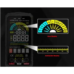 مولتی متر هوشمند با صفحه نمایش لمسی دیجیتال ویکتور مدل Victor VC-923E