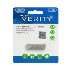 فلش مموری وریتی مدل VERITY AV809 ظرفیت 32 گیگابایت