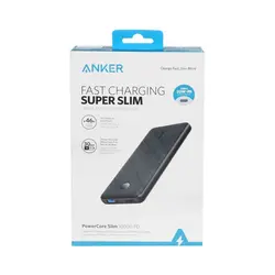 شارژر همراه انکر مدل ANKER A1244H11 PowerCore Slim 20W با ظرفیت 10000 میلی آمپر - Asrtools