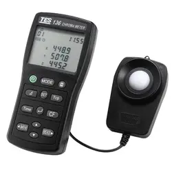 کلوین متر و رنگ سنج نور تی ای اس مدل TES TES-136 - Asrtools