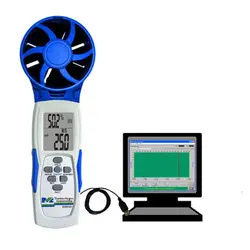 فلو سنج باد، دما سنج و رطوبت سنج هوا مدل 98652 MIC - Asrtools