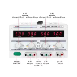 منبع تغذیه دوبل تراکینگ نایس پاور مدل NICE POWER TPR-3005-2D - Asrtools