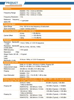 اسپکتروم آنالایزر دیجیتال اوون مدل OWON XSA815TG