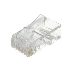 کانکتور Cat6 UTP AMP مدل Tyco Electronics بسته 100 عددی - Asrtools