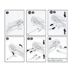 آچار سوکت زن شبکه پروسکیت مدل Proskit CP-373 - Asrtools