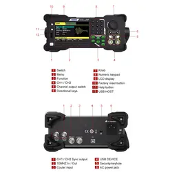 سوئیپ فانکشن ژنراتور هانتک مدل HANTEK HDG3042B - Asrtools