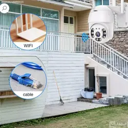 دوربین مینی اسپید دام تحت شبکه mini speed dome V380 همراه با آداپتور - Asrtools