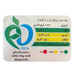 شنیسل زینگر دژاوو - 900 گرم