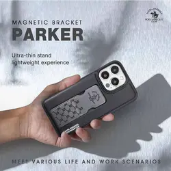 کاور چرمی POLO مدل Parker مناسب برای گوشی موبایل iPhone 14 Plus