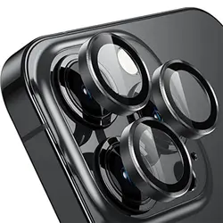 محافظ لنز دوربین مدل رینگی برند QY مناسب برای گوشی موبایل اپل Iphone 14 Pro/14 Promax