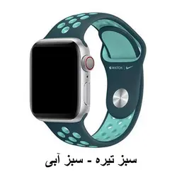 بند سیلیکونی طرح Nike مناسب اپل واچ ۳۸/۴۰/۴۱ میلی متری