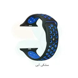 بند سیلیکونی طرح Nike مناسب اپل واچ ۴۲/۴۴/۴۵ میلی متری