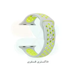 بند سیلیکونی طرح Nike مناسب اپل واچ ۴۲/۴۴/۴۵ میلی متری