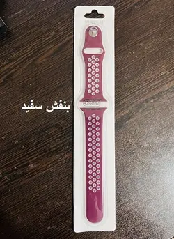 بند سیلیکونی طرح Nike مناسب اپل واچ ۴۲/۴۴/۴۵ میلی متری