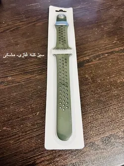 بند سیلیکونی طرح Nike مناسب اپل واچ ۴۲/۴۴/۴۵ میلی متری