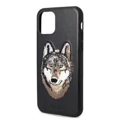 کاور چرمی POLO گوشی اپل آیفون Apple iPhone 12 Mini مدل WOLF