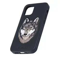 کاور چرمی POLO گوشی اپل آیفون Apple iPhone 12 Mini مدل WOLF