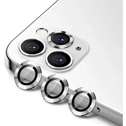 محافظ لنز دوربین مدل رینگی برند QY مناسب برای گوشی موبایل اپل Iphone 13 Pro/13 Promax