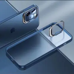 قاب Silicon Case P.P همراه با هولدر لنز مناسب برای Apple iPhone 12 Pro Max