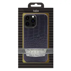 کاور KAJSA مدل Croco II مناسب برای گوشی موبایل Apple iPhone 13 ProMax