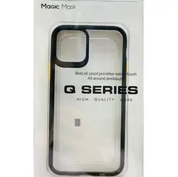 کاور Q Series مدل Magic Mask همراه با نوار محافظ دور لنز مناسب برای گوشی موبایل اپل IPhone 11 Pro