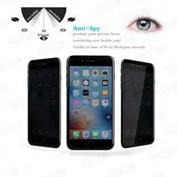 گلس حریم شخصی تمام چسب Apple iPhone 7 Plus / 8 Plus Privacy Glass