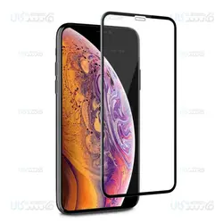 محافظ صفحه شیشه ای تمام صفحه آیفون Apple iPhone 11 / XR  9D Glass