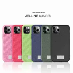 قاب محافظ گوشی آیفون XS Max مدل JELLINE BUMPER MOLANCANO