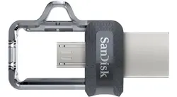 فلش مموری سن دیسک مدل Ultra Dual Drive M3.0 ظرفیت ۳۲ گیگابایت
