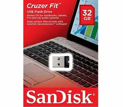 فلش مموری سن دیسک مدل Cruzer Fit  ظرفیت ۳۲ گیگابایت