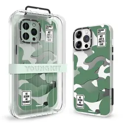 کاور YOUNGKIT مدل Camouflage مناسب برای گوشی موبایل Apple iPhone 13 ProMax