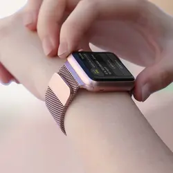 بند فلزی مدل Milanese Loop مناسب برای اپل واچ ۴۲/۴۴/45 میلی متری