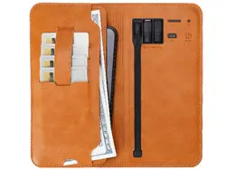 پاوربانک وایرلس ۶۰۰۰ میلی آمپر و کیف چرمی Zhuse ZS-PB-025 Star River 3