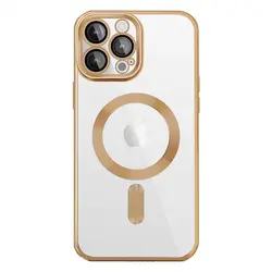 کاور شفاف Q Series مدل Magnetic همراه با محافظ لنز مناسب برای گوشی موبایل Apple iPhone 12 Pro
