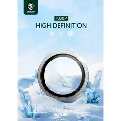 محافظ لنز دوربین مدل رینگی برند GREEN مناسب برای گوشی موبایل اپل Iphone 14 Pro/14 Promax