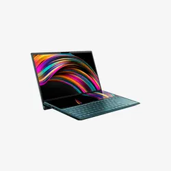 UX481FLC از جنس فلز باکیفیت و قاب پشتی نیز به رنگ آبی آسمانی طراحی شده است.