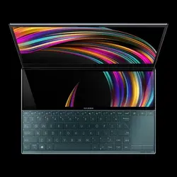 UX481FLC از جنس فلز باکیفیت و قاب پشتی نیز به رنگ آبی آسمانی طراحی شده است.