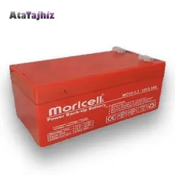 باتری سیلید اسید 12 ولت 3.2 آمپر موریسل (moricell)