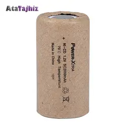 باتری شارژی نیکل کادمیوم سایز 1/2D ولتاژ 1.2 v و 2500 میلی‌آمپر برندBEST