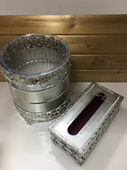 ست جا دستمالی و سطل