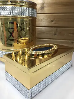 ست جا دستمالی و سطل زباله