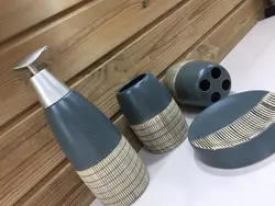 ست سرویس بهداشتی 4 تیکه سرامیکی