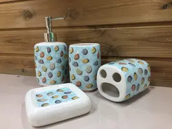 ست سرویس بهداشتی طرح سنگ