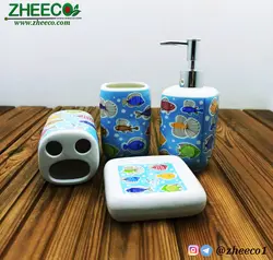 ست سرویس بهداشتی طرح ماهی