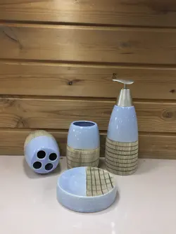 سرویس بهداشتی 4 تیکه سرامیکی کد9-6166