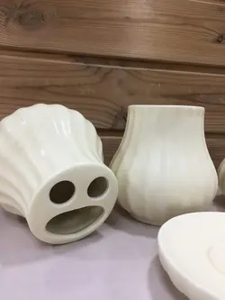 ست سرویس بهداشتی 4 تیکه سرامیکی کد21-1366