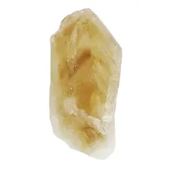 سنگ راف (تراش نخورده) سیترین معدنی خوشرنگ مناسب سنگ درمانی و دکوری تنظیم و تعادل چاکرای خورشیدی وزن 35 قیراط