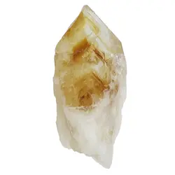 سنگ راف (تراش نخورده) سیترین معدنی خوشرنگ مناسب سنگ درمانی و دکوری تنظیم و تعادل چاکرای خورشیدی وزن 38.10 قیراط