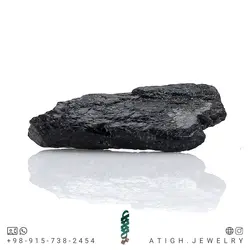 سنگ راف تورمالین سیاه (تراش نخورده) معدنی کلکسیونی سنگ درمانی بسیار زیبا وزن 42.5 قیراط
